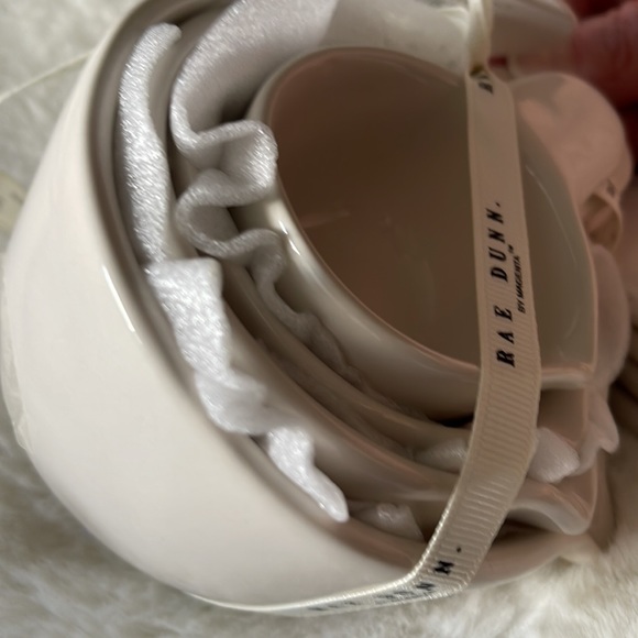 NWT/Rae Dunn bundle! Ceramic measuring cups & coasters. - Picture 4 of 14